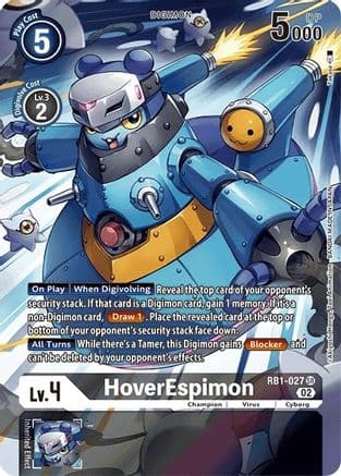 HoverEspimon (Textured Alternate Art) — Resurgence Booster