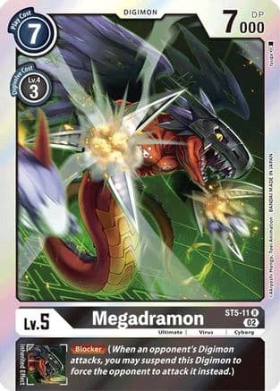 Megadramon (Resurgence Booster Reprint) — Resurgence Booster
