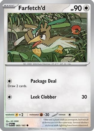 Farfetch'd — SV: Scarlet & Violet 151