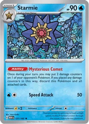 Starmie — SV: Scarlet & Violet 151