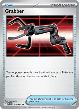 Grabber — SV: Scarlet & Violet 151 Pokémon TCG card by inose yukie