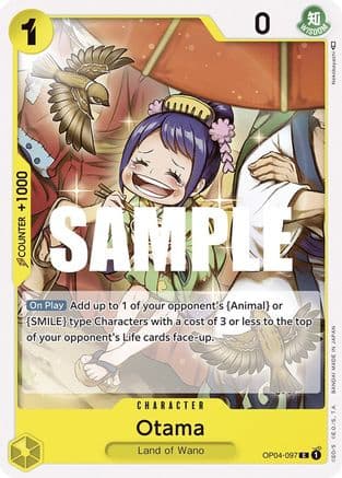 Otama — Kingdoms of Intrigue One Piece Card Game card by Nekodaisuki
