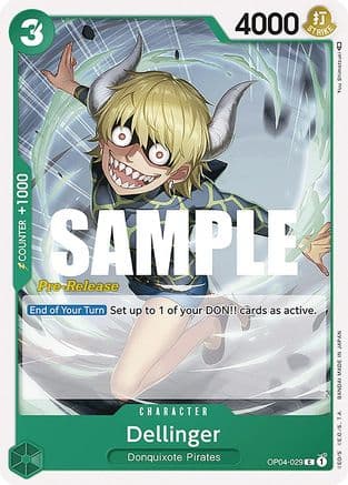 Dellinger — Kingdoms of Intrigue Pre-Release Cards