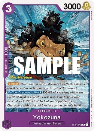 Yokozuna — Kingdoms of Intrigue Pre-Release Cards