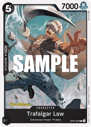 Trafalgar Law — Kingdoms of Intrigue Pre-Release Cards