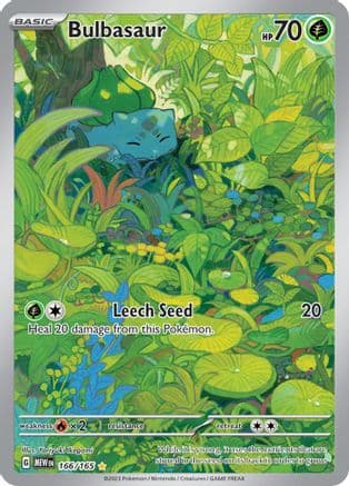 Bulbasaur - 166/165 — SV: Scarlet & Violet 151