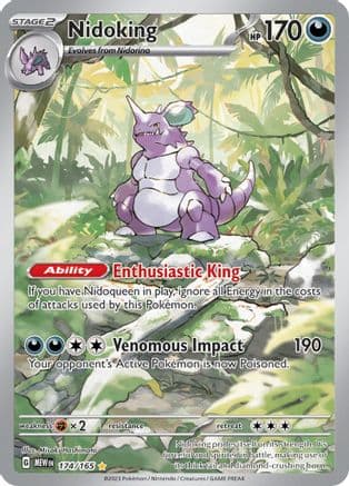 Nidoking - 174/165 — SV: Scarlet & Violet 151