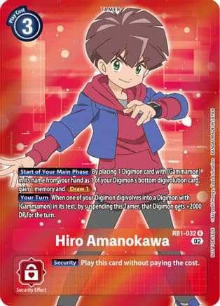 Hiro Amanokawa (Resurgence Booster Box Promotion Pack) — Resurgence Booster
