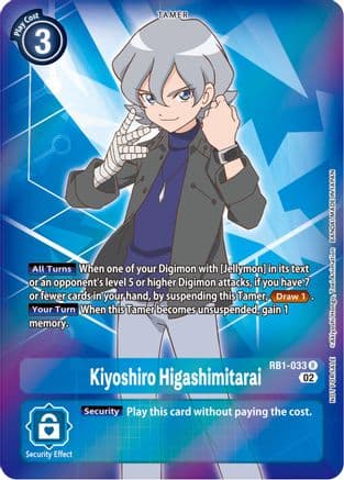 Kiyoshiro Higashimitarai (Resurgence Booster Box Promotion Pack) — Resurgence Booster