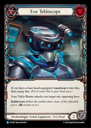 Evo Tekloscope — Round the Table: TCCxLSS Flesh and Blood card by Revazashvili E.