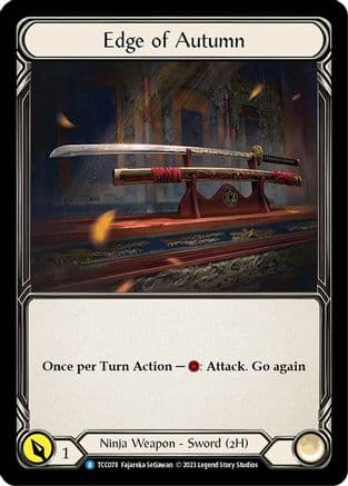 Edge of Autumn — Round the Table: TCCxLSS Flesh and Blood card by Fajareka Setiawan