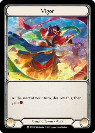 Vigor — Round the Table: TCCxLSS Flesh and Blood card by Rio Sabda