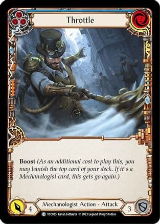 Throttle (Blue) — Round the Table: TCCxLSS