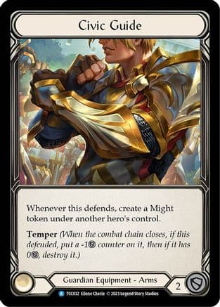 Civic Guide — Round the Table: TCCxLSS Flesh and Blood card by Eilene Cherie