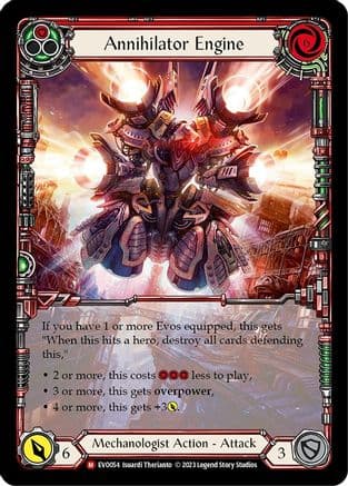 Annihilator Engine (Extended Art) — Bright Lights Flesh and Blood card by Isuardi Therianto