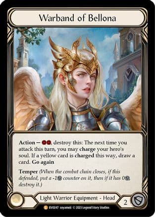 Warband of Bellona — Bright Lights Flesh and Blood card by soyameii