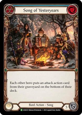 Song of Yesteryears - LGS222 — Flesh and Blood: Promo Cards