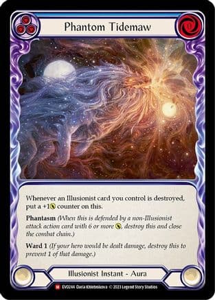 Phantom Tidemaw — Bright Lights Flesh and Blood card by Daria Khlebnikova