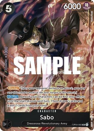 Sabo (Sealed Battle 2023 Vol. 1) — One Piece Promotion Cards
