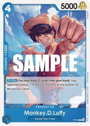 Monkey.D.Luffy (055) (Sealed Battle Kit Vol. 1) — One Piece Promotion Cards