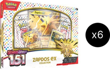 151 Collection Zapdos ex Case — SV: Scarlet & Violet 151