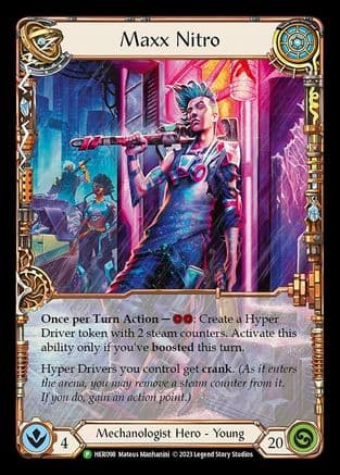 Maxx Nitro - HER098 — Flesh and Blood: Promo Cards