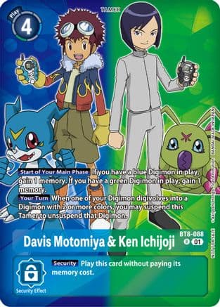 Davis Motomiya & Ken Ichijoji (Tamer Party Pack -The Beginning-) — New Awakening