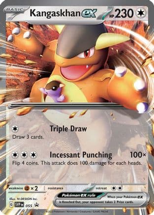 Kangaskhan ex - 055 — SV: Scarlet & Violet Promo Cards Pokémon TCG card by N-DESIGN Inc.