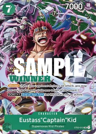 Eustass"Captain"Kid (Winner Pack Vol. 5) — One Piece Promotion Cards