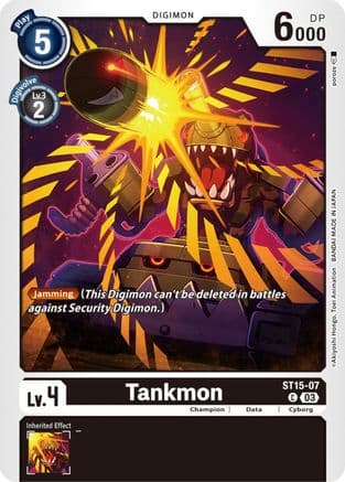 Tankmon — Starter Deck 15: Dragon of Courage