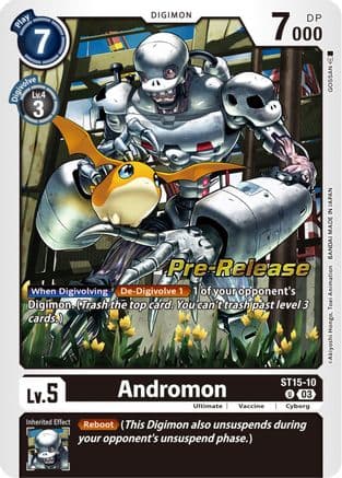 Andromon — Digimon Card Game card