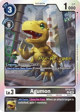 Agumon — Digimon Card Game card