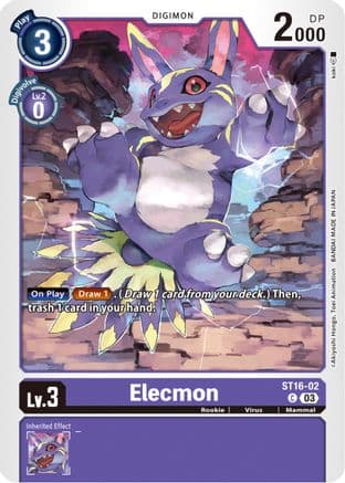 Elecmon — Starter Deck 16: Wolf of Friendship