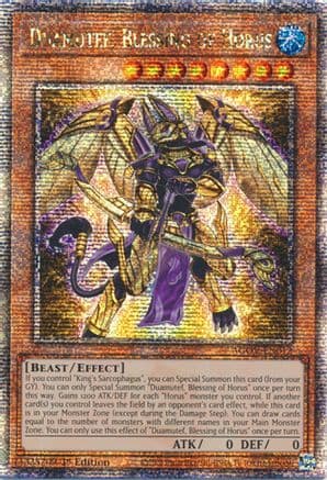 Duamutef, Blessing of Horus (Quarter Century Secret Rare) — Age of Overlord