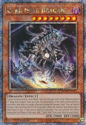 Dark Hole Dragon (Quarter Century Secret Rare) — Age of Overlord