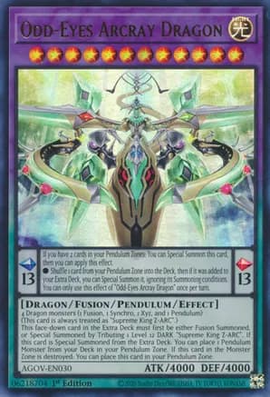 Odd-Eyes Arcray Dragon — Age of Overlord