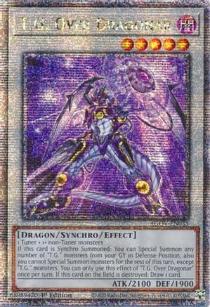 T.G. Over Dragonar (Quarter Century Secret Rare) — Age of Overlord