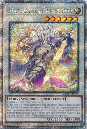 Mannadium Trisukta (Quarter Century Secret Rare) — Age of Overlord