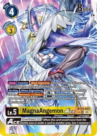 MagnaAngemon ACE (English Exclusive Alternate Art) — Blast Ace