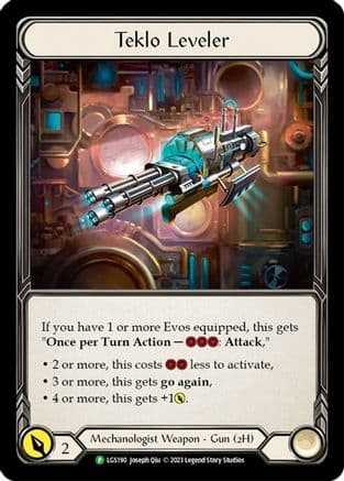 Teklo Leveler - LGS190 — Flesh and Blood: Promo Cards