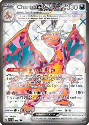 Charizard ex - 056 — SV: Scarlet & Violet Promo Cards Pokémon TCG card by takuyoa