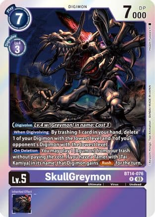 SkullGreymon — Blast Ace