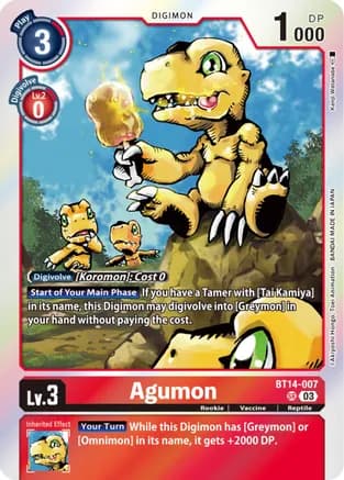Agumon — Blast Ace
