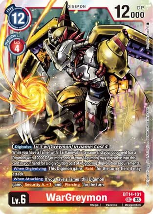 WarGreymon — Blast Ace