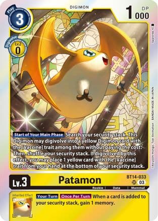 Patamon — Blast Ace
