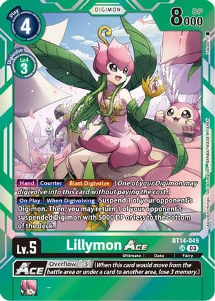 Lillymon ACE — Blast Ace