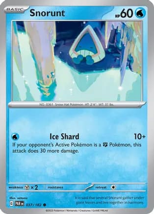 Snorunt - 037/182 — SV04: Paradox Rift