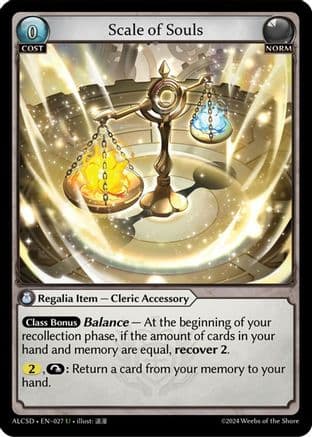 Scale of Souls — Alchemical Revolution Starter Decks