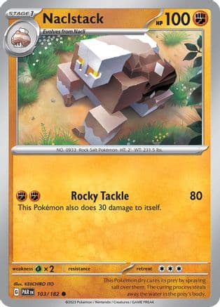 Naclstack — SV04: Paradox Rift Pokémon TCG card by KEIICHIRO ITO