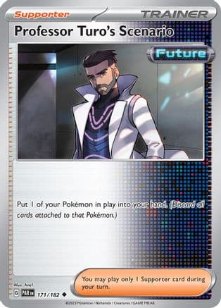Professor Turo's Scenario — SV04: Paradox Rift Pokémon TCG card by hncl
